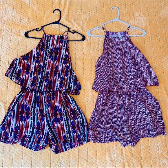 TWO rompers size MEDIUM 💕 2 for 1 DEAL. - Picture 5 of 7